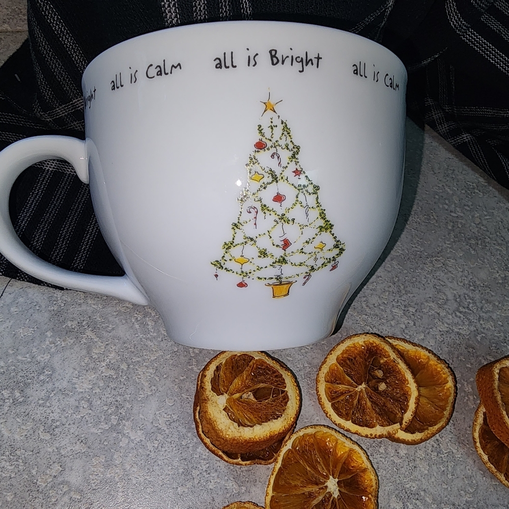 Pottery barn over size coffee mug